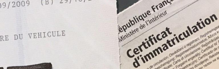 Quel est le prix d'une carte grise d'un véhicule de plus de 10 ans