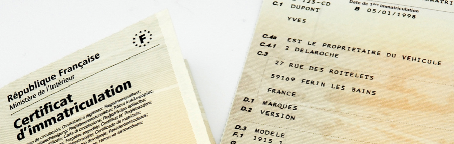 Comment obtenir un duplicata de carte grise en cas de perte ou de vol ?